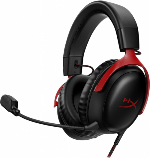HyperX Cloud III - Gaming Kõrvaklapid mikrofoniga (Black/Red) WLONONWCRIPJP