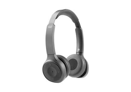 730 Wireless Dual On-ear Headset USB-A Bundle - Carbon Черный CISCO