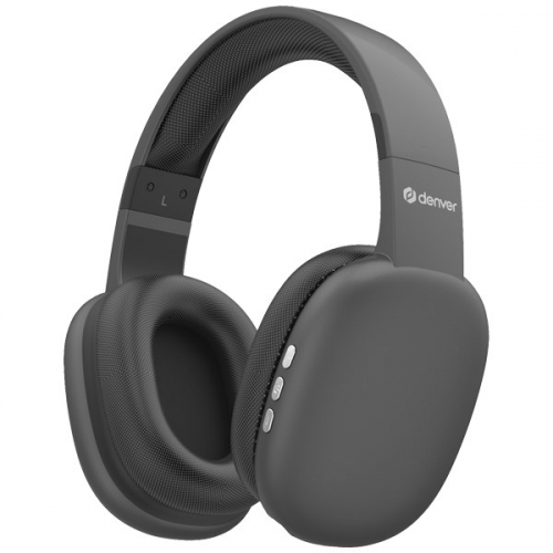 Denver BTH-252 headphones/Headset Wireless Handheld Calls/Music/Sport/Everyday Bluetooth Grey
