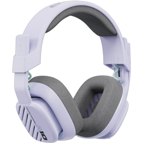 Logitech Astro Gaming A10 Gen 2 Headset full size wired 3.5 mm jack lilac