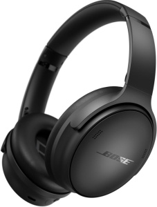 Bose QuietComfort SC - Headphones with mic - full size - Bluetooth - wireless, wired - active noise cancelling - 3.5 mm jack - noise isolating - black 