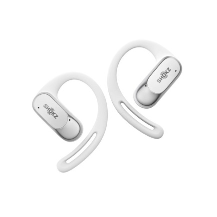 SHOKZ OpenFit Air, weiss Kõrvaklapid mikrofoniga Wireless Ear-hook Calls/Music/Sport/Everyday Bluetooth White