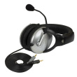 Koss | Headphones | SB45 | Wired | On-Ear | Microphone | Noise canceling | Silver/Black 195679