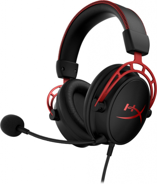 HyperX Cloud Alpha - Gaming Kõrvaklapid mikrofoniga (Black-Red) Wired Head-band Black, Red