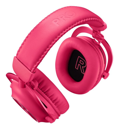 Logitech G 981-001275 headphones/Kõrvaklapid mikrofoniga Wired & Wireless Head-band Gaming Bluetooth Magenta