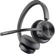 Poly Voyager 4320 UC Stereo USB-A Kõrvaklapid mikrofoniga +BT700 USB-A Adapter +Charging Stand
