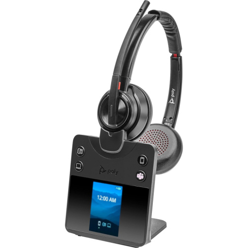 POLY Savi 8420 Office Stereo Microsoft Teams Certified DECT 1880-1900 MHz Kõrvaklapid mikrofoniga