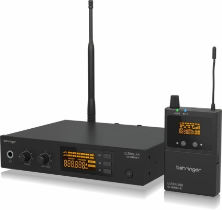 Wireless In-ear Monitor UHF Behringer UL 1000G2