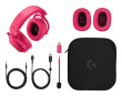 Logitech G 981-001275 headphones/Headset Wired & Wireless Head-band Gaming Bluetooth Magenta