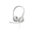 Logitech | USB Computer Kõrvaklapid mikrofoniga | H390 | Wired | Over-Ear | Mikrofon | Noise canceling | Off-white 981-001286