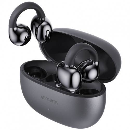 4smarts Open Ear Bluetooth Kopfhrer SkyBuds Clip spacegrau