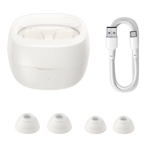 Baseus Bowie WM02 wireless headphones (white)