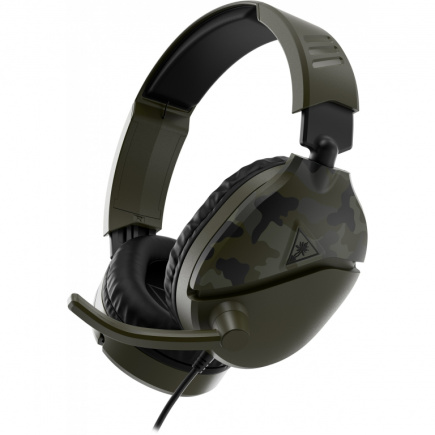 Turtle Beach Recon 70 Camo Grn Over-Ear Stereo Gaming-Headset