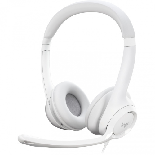 LOGITECH H390 Kõrvaklapid mikrofoniga on-ear wired USB-A off-white 267300