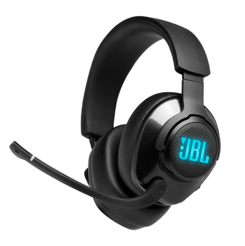 JBL Quantum 400, must/sinine - Mänguri peakomplekt / JBLQUANTUM400BLK