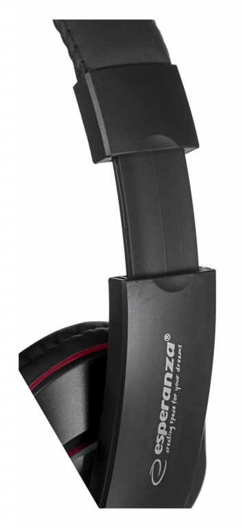 Esperanza EH121 headphones/Kõrvaklapid mikrofoniga Wired In-ear Music Black