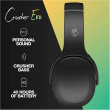Skullcandy | Wireless Headphones | Crusher Evo | Wireless | Over-ear | Mikrofon | Wireless | True Black S6EVW-N740