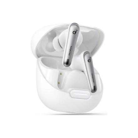 Anker Soundcore | True-Wireless Earbuds | Liberty 4 NC | Bluetooth | In-Ear | Microphone | Wireless | Clear White A3947G21