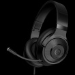 LORGAR Noah 101, Gaming Kõrvaklapid mikrofoniga with Mikrofon, 3.5mm jack connection, cable length 2m, foldable design, PU leather ear pads, size: 185*195*80mm, 0.245kg, black