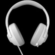 LORGAR Noah 101, Gaming Kõrvaklapid mikrofoniga with Mikrofon, 3.5mm jack connection, cable length 2m, foldable design, PU leather ear pads, size: 185*195*80mm, 0.245kg, white