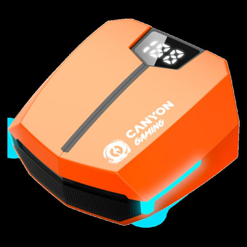 CANYON Kõrvaklapid mikrofoniga Doublebee GTWS-2 Gaming Orange