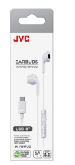 JVC HA-FR17UC USB Type-C Wired In-Ear Headphones White
