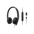 Lenovo Headset | USB-A Stereo Gen 2 | Built-in Microphone | Wired | Black