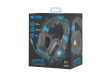 FURY NFU-1584 headphones/Kõrvaklapid mikrofoniga Wired Head-band Gaming Black, Blue