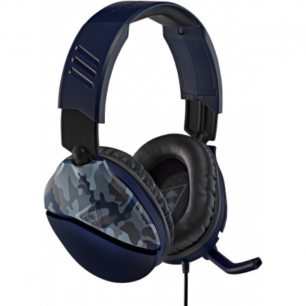 Turtle Beach Recon 70 Camo Blau Over-Ear Stereo Gaming-Kõrvaklapid mikrofoniga
