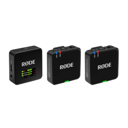 Rode Wireless GO (Gen 3), must - Juhtmevaba mikrofonisüsteem / WIGOGEN3