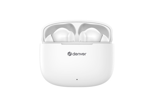 Denver TWE-48W Headset True Wireless Stereo (TWS) In-ear Calls/Music Bluetooth White