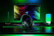 Razer Kraken V4 X Kõrvaklapid mikrofoniga Wired Head-band Gaming USB Type-C / USB Type-A Black