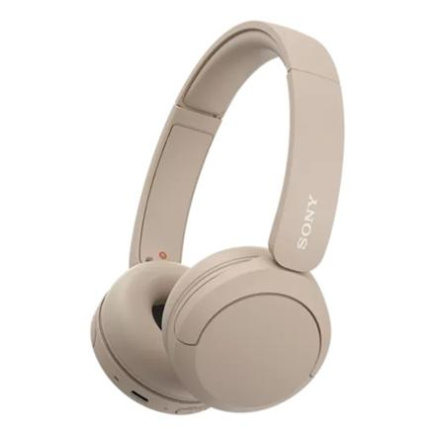 Sony WH-CH520 Wireless Headphones, Beige | Sony | Wireless Headphones | WH-CH520 | Wireless | On-Ear | Microphone | Noise canceling | Wireless | Beige WHCH520C.CE7