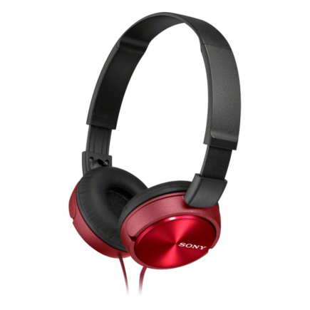 Sony MDR-ZX310 Headphones Wired Head-band Music Red