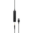 EPOS ADAPT 165 USB II Kõrvaklapid mikrofoniga Wired Headband Office/Call Centre USB Type-C Black