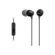 Sony | EX series | MDR-EX15AP | In-ear | Black MDREX15APB.CE7