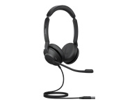 JABRA Evolve2 30 SE MS Stereo Headset on-ear wired USB-A noise isolating Certified for Microsoft Teams