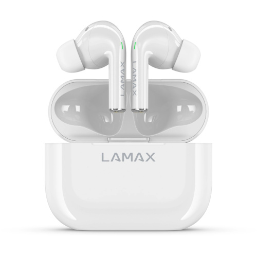 LAMAX In-Ear Clips1 Valge BT 5.3 Akku 35 Std. retail
