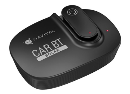 Navitel Solar Car BT Headset Wireless In-ear Bluetooth Black