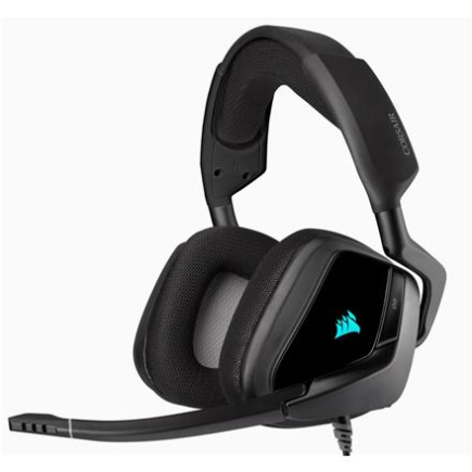 Corsair Premium Gaming Headset with 7.1 Surround Sound VOID RGB ELITE USB Wired Over-Ear CA-9011203-EU