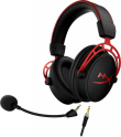 HyperX Cloud Alpha - Gaming Headset (Black-Red) (HX-HSCA-RD/EM) Wired Head-band Black, Red