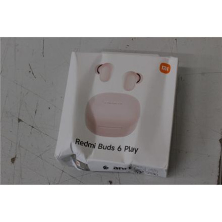 Taastatud. Xiaomi Redmi Buds 6, Play Pink | Xiaomi Redmi Buds 6 Play | Built-in Mikrofon | Bluetooth | Pink | DAMAGED PACKAGING