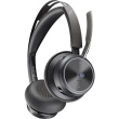 POLY Voyager Focus 2 Microsoft Teams Certified USB-C-C Headset +USB-C/A Adapter +Charging Stand 9T9J6AA