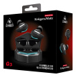 Krüger&Matz KMPG3 headphones/Kõrvaklapid mikrofoniga Wireless In-ear Gaming Bluetooth Black, Blue