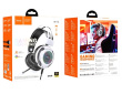 Hoco W110 Resource Gaming Kõrvaklapid mikrofoniga Wired USB+ Jack 3.5 In-Ear White