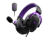 Havit H2002C+U - gaming headphones (black and purple)