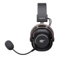 Havit H2002YG - 2.4G gaming headphones (black and ochre)