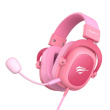 Havit H2002d Kõrvaklapid mikrofoniga Wired Head-band Gaming Pink