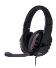 Gembird GHS-402 headphones/Kõrvaklapid mikrofoniga Wired Head-band Gaming Black