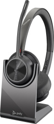 Poly Voyager 4320-M Microsoft Teams Certified Kõrvaklapid mikrofoniga +BT700 dongle +Charging Stand